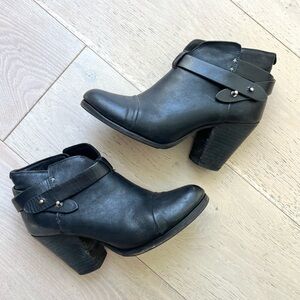 Rag & Bone Leather Harrow Ankle Boots